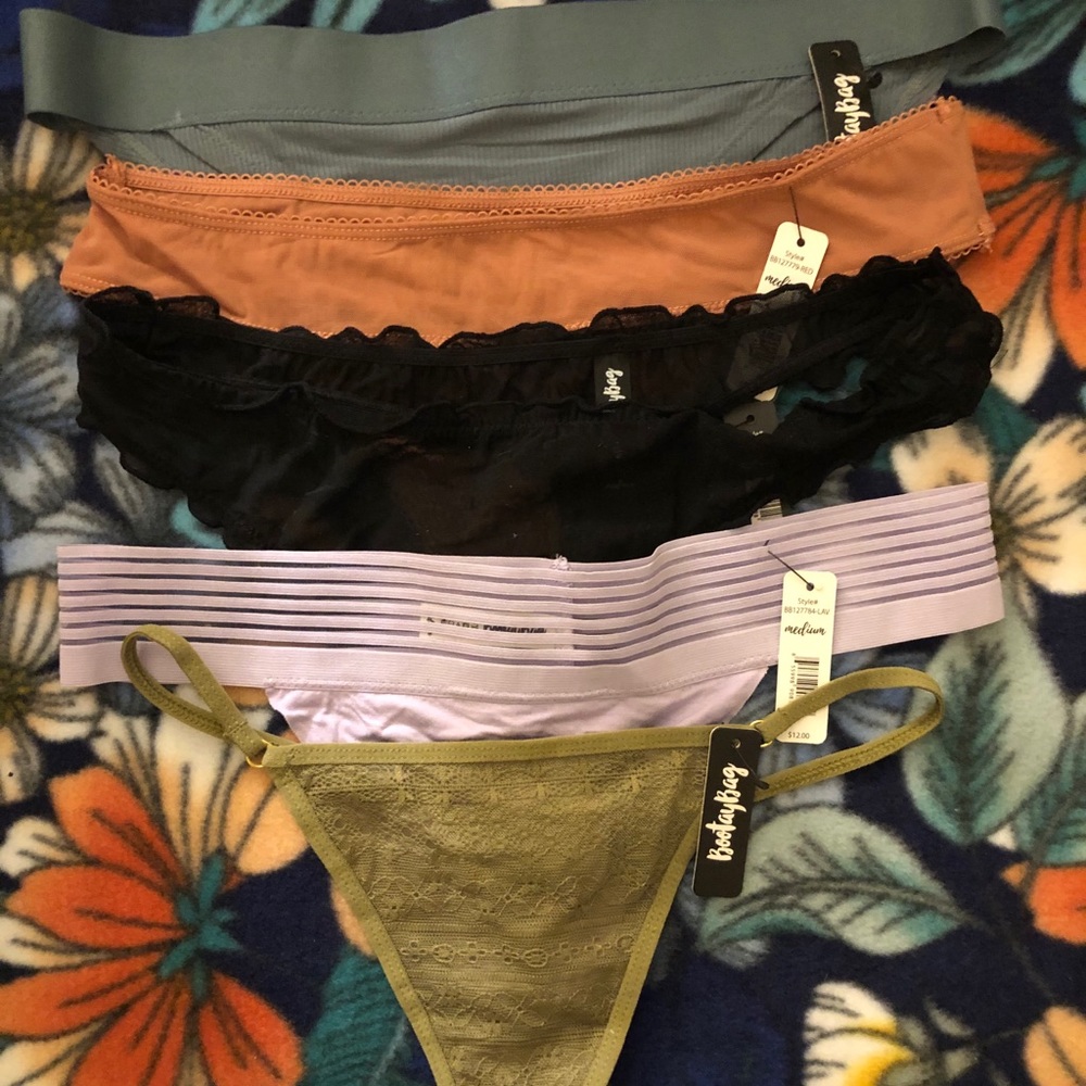 ***SOLD***5 Assorted BootayBag Undergarments